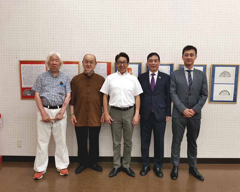 笛吹市市长合影